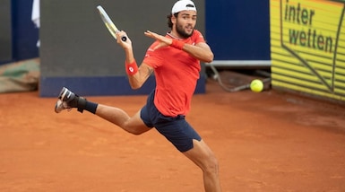 Berrettini in finale all'Ultimate Tennis Showdown. Battuto Gasquet