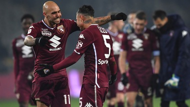 Torino, i convocati per l'Inter. Out Zaza per squalifica, rientra Izzo