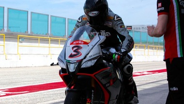 SBK, Ponsson in sella all'Aprilia a Jerez