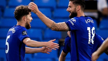 Il Chelsea "vede" la Champions: decide Giroud, 90' per Jorginho e Kovacic