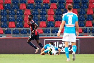 Bologna-Napoli 1-1, il tabellino