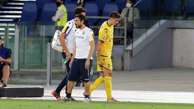 Verona, lesione di primo grado al bicipite femorale per Kumbulla