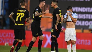 Spal-Inter 0-4: poker di Conte che va secondo a -6 dalla Juve