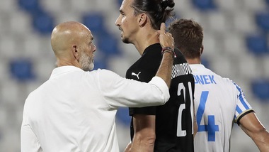 Milan, Pioli: "Ibrahimovic forse andrà in panchina"