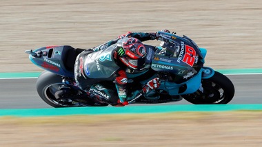 MotoGp, Spagna: Quartararo vola nelle terze libere, Rossi 8°