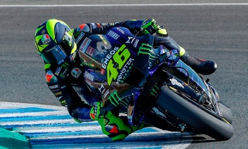 Gp Andalusia: super podio per Valentino Rossi, vittoria agevole per Quartararo