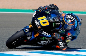 Moto2, Gp Spagna: Luca Marini vince a Jerez