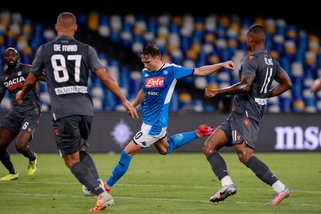 Napoli-Udinese 2-1, il tabellino