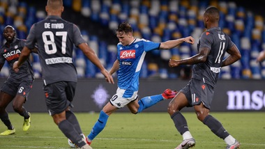 Napoli-Udinese 2-1, il tabellino