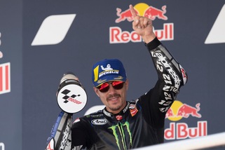 Gp Spagna, Vinales: "Felice per il secondo posto"