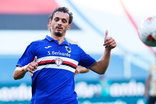 Sampdoria, Gabbiadini: "Genoa a rischio B? Non è uno stimolo in più"