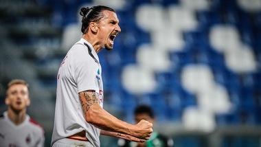 Sassuolo-Milan 1-2: doppietta di Ibrahimovic, Pioli vede l'Europa