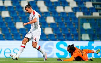 Sassuolo-Milan 1-2, il tabellino