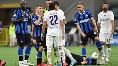 Inter-Fiorentina 0-0, il tabellino