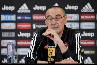 Sarri: "Serve una grande Juve. Io a rischio? I dirigenti non sono dilettanti"