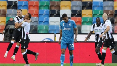 Udinese-Juventus 2-1, il tabellino