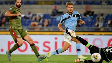 Lazio-Cagliari 2-1, il tabellino