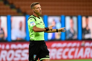 Arbitri di A, Genoa-Inter a Massa. Napoli-Sassuolo, c'è Aureliano