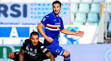 Sampdoria, la Juve nel mirino: individuale per Bonazzoli