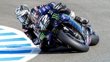 Gp Andalusia, Vinales guida le terze libere: Marquez ci prova, Rossi 8°