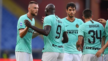 Genoa-Inter 0-3: Lukaku porta Conte a -4 dalla Juve