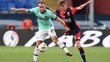 Genoa-Inter 0-3, il tabellino