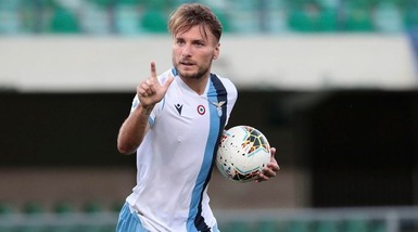 Lazio, Immobile: "Compagni straordinari. Ora Scarpa d'Oro e titolo capocannoniere"