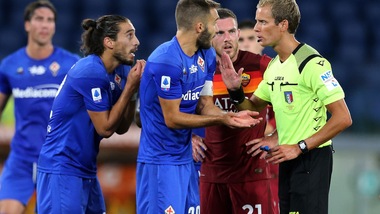La Fiorentina non farà ricorso contro il rigore assegnato alla Roma