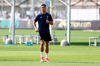 La Juve si allena verso la Roma