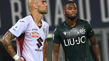 Bologna-Torino 1-1, il tabellino