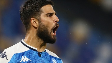 Napoli, per Insigne infiammazione all'adduttore. Tenterà il recupero