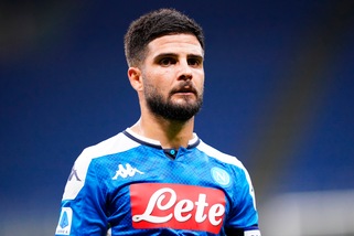 Napoli-Barcellona, Insigne in parte in gruppo
