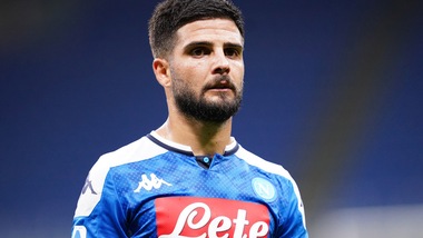 Napoli-Barcellona, Insigne in parte in gruppo
