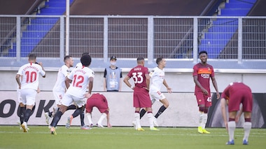 Siviglia-Roma 2-0: Fonseca fuori dall'Europa League