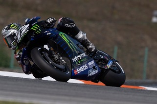 Gp Austria: Vinales domina le terze libere, Valentino Rossi solo 11°