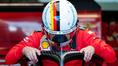 Ferrari, Vettel: "Non mi sento frustrato"