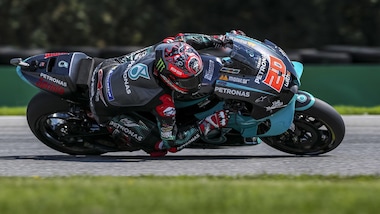 GP Austria, Quartararo: "A Brno problemi inaspettati con le gomme"