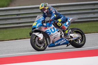 Gp Austria, Mir vola nel warm up: Valentino Rossi 12°