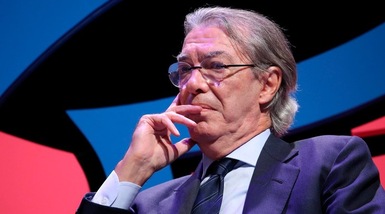 Moratti punge la Juve: "Eliminata dal Lione, non dal Psg". E su Messi...
