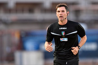 Spezia-Frosinone, Sacchi designato per la finale di ritorno playoff