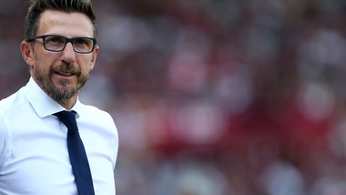 Cagliari, Di Francesco dirige una seduta a reparti