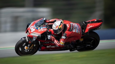 GP Stiria, Dovizioso: "Fortunati con la bandiera rossa"