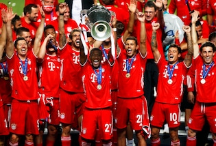 Ribery in festa per gli ex compagni: "Super Bayern, ancora un triplete!"