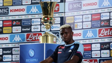 Osimhen: "Al Napoli grazie a Gattuso e De Laurentiis. Voglio segnare alla Juve"