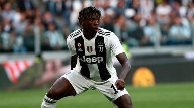Juve, Kean bis: scambio o prestito, si cerca l'accordo