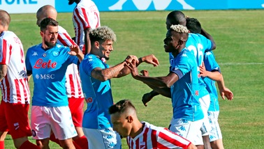 Napoli, ultime due amichevoli contro Pescara e Sporting Lisbona