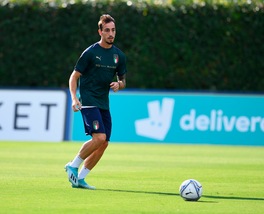 Italia, Castrovilli tendinite: lascia il ritiro della Nazionale