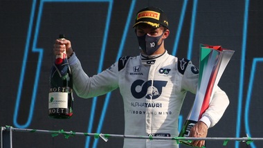 GP Italia, Gasly: "Gara folle, che vittoria incredibile!"