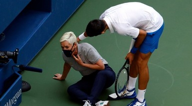 Minacciata di morte la giudice di linea colpita da Djokovic