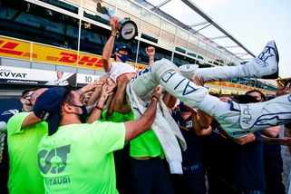 GP Italia, l'Alpha Tauri: "Vincendo a Monza abbiamo riscritto la storia"